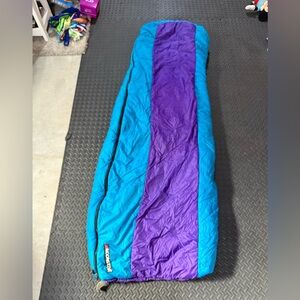 Moonstone Vintage Mummy Sleeping Bag Blue and Purple